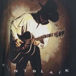 Clint Black 1995 Bound for Glory Men Tee shirt